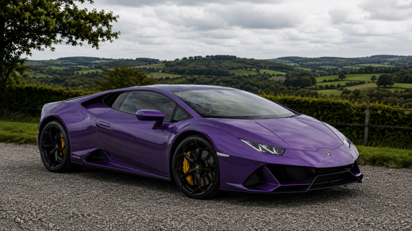 Lamborghini Huracán · Violet